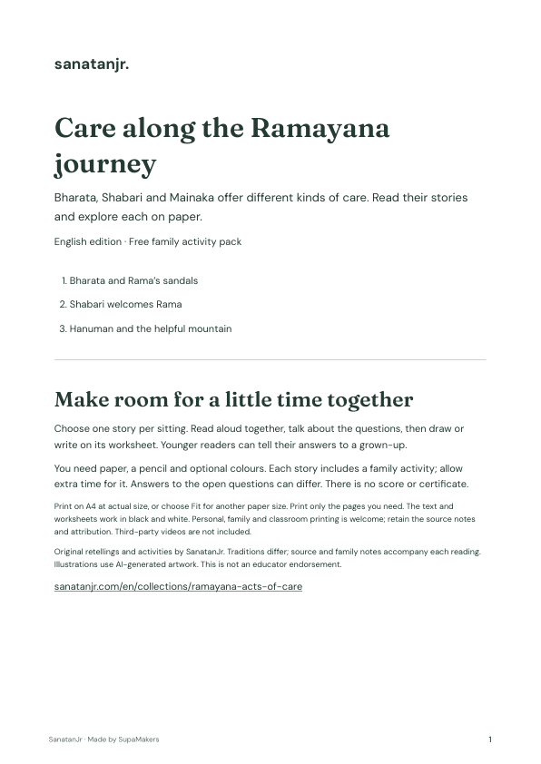 Cover of the English activity pack